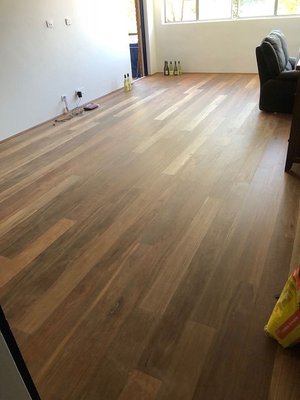 Preference Fiddleback Floating Engineered Timber Spotted Gum Matt (Brushed) 0.6mm Veneer