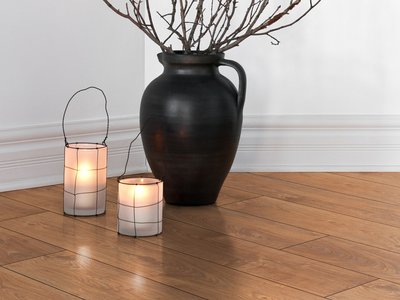 10mm Laminate Floor Contemporary Flowing Oak